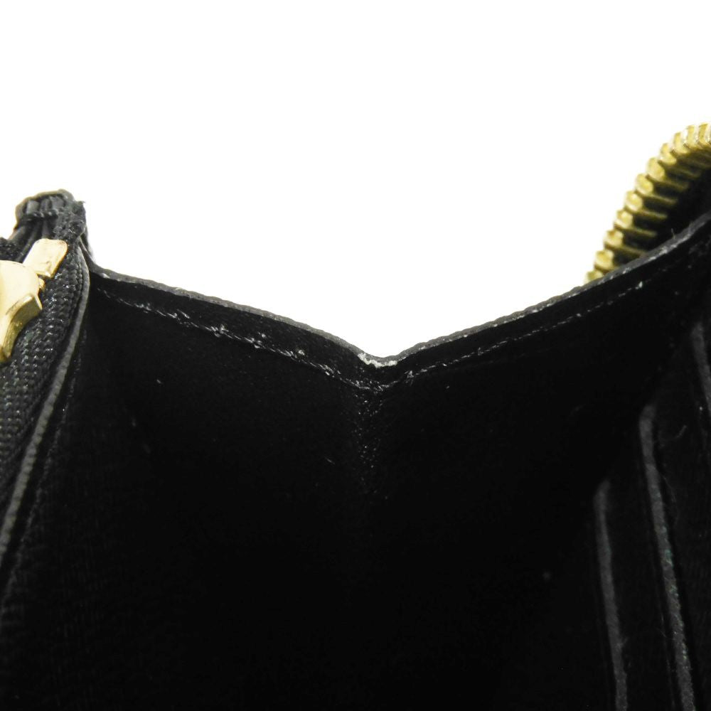 LOUIS VUITTON Long Wallet Purse M80323 Monogram Game On Canvas Noir Monogram game on Zippy wallet