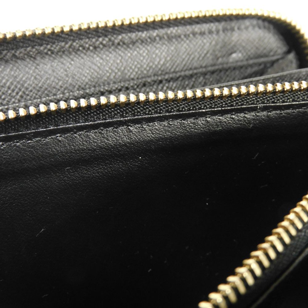LOUIS VUITTON Long Wallet Purse M80323 Monogram Game On Canvas Noir Monogram game on Zippy wallet