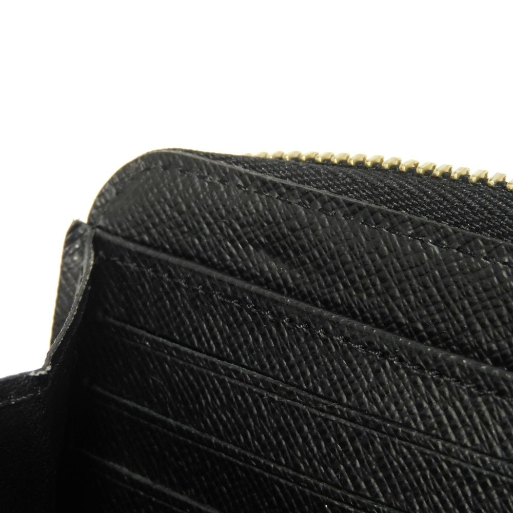 LOUIS VUITTON Long Wallet Purse M80323 Monogram Game On Canvas Noir Monogram game on Zippy wallet