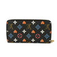LOUIS VUITTON Long Wallet Purse M80323 Monogram Game On Canvas Noir Monogram game on Zippy wallet