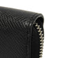 LOUIS VUITTON Long Wallet Purse M30056 Taiga leather (stamped) black Taiga Zippy Organizer NM