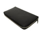 LOUIS VUITTON Long Wallet Purse M30056 Taiga leather (stamped) black Taiga Zippy Organizer NM