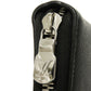 LOUIS VUITTON Long Wallet Purse M30056 Taiga leather (stamped) black Taiga Zippy Organizer NM