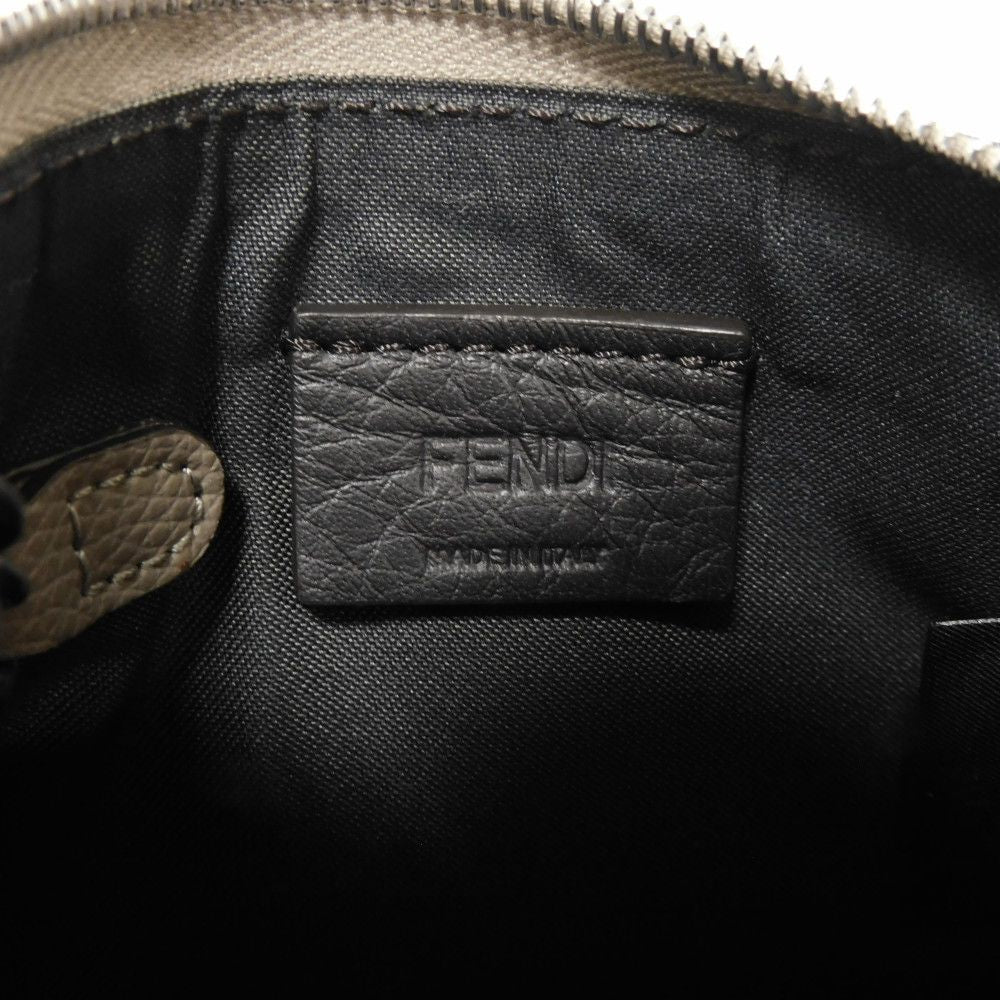FENDI Coin case 8AP161 ALWA F1L2E Smooth calf leather x grain leather (embossed) Pink Dahlia logo FF Diamond Fragment Case