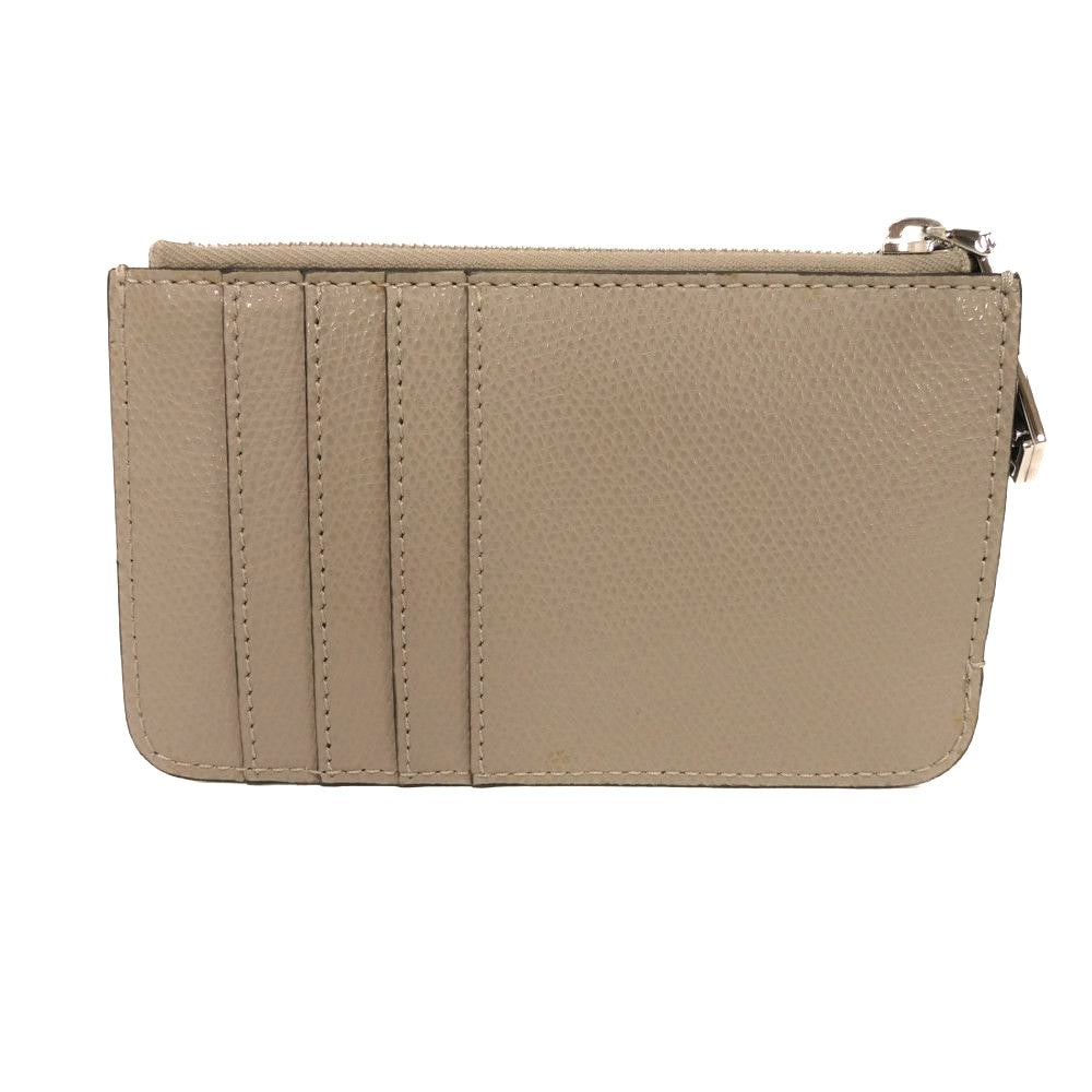 FENDI Coin case 8AP161 ALWA F1L2E Smooth calf leather x grain leather (embossed) Pink Dahlia logo FF Diamond Fragment Case