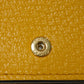 GUCCI Bifold Wallet 702248 DJ24G 7673 Textured leather yellow Adidas Horsebit Shoulder Compact Wallet Women(Unisex) Used Authentic