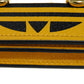 GUCCI Bifold Wallet 702248 DJ24G 7673 Textured leather yellow Adidas Horsebit Shoulder Compact Wallet Women(Unisex) Used Authentic