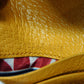 GUCCI Bifold Wallet 702248 DJ24G 7673 Textured leather yellow Adidas Horsebit Shoulder Compact Wallet Women(Unisex) Used Authentic