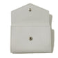 LOUIS VUITTON Tri-fold wallet M68482 Grain calf leather (embossed) snow LV logo Portefeuille Rock Mini