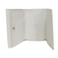 LOUIS VUITTON Tri-fold wallet M68482 Grain calf leather (embossed) snow LV logo Portefeuille Rock Mini