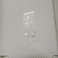 LOUIS VUITTON Tri-fold wallet M68482 Grain calf leather (embossed) snow LV logo Portefeuille Rock Mini