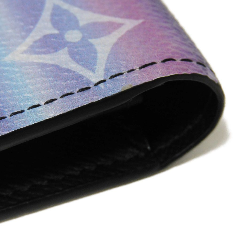 LOUIS VUITTON Long Wallet Purse M80957 Monogram Sunset Canvas Rainbow Monogram sunset Portefeuille Braza