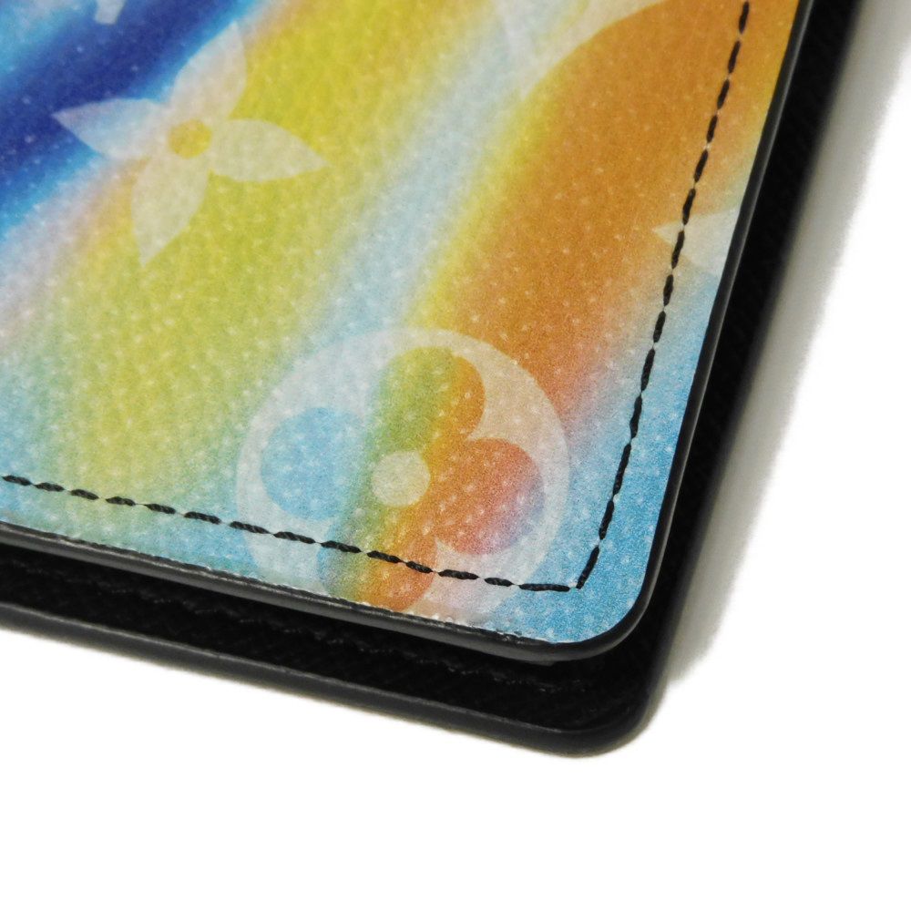 LOUIS VUITTON Long Wallet Purse M80957 Monogram Sunset Canvas Rainbow Monogram sunset Portefeuille Braza