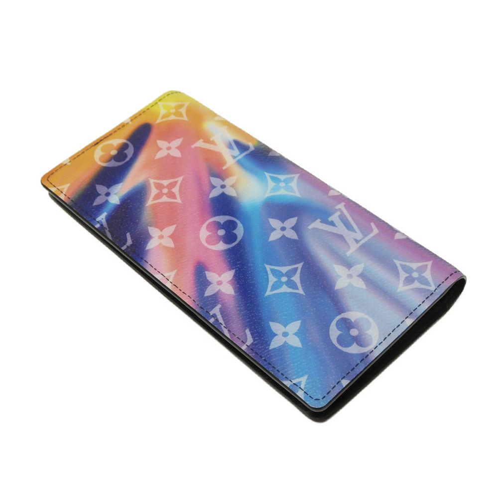 LOUIS VUITTON Long Wallet Purse M80957 Monogram Sunset Canvas Rainbow Monogram sunset Portefeuille Braza