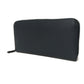 PRADA Long Wallet Purse 2ML317 PN9 F0216 Safiano leather (stamped) Navy Logo embossing Saffiano zip around wallet