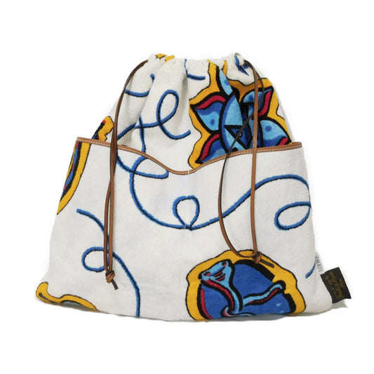 LOEWE Handbag pile white Paula's Ibiza Drawstring Large Bag