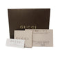 GUCCI Tri-fold wallet 256442 GG Supreme canvas (polyurethane finish) x calf leather beige Double G GG Supreme Mini Wallet