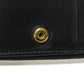 Dior Bifold Wallet Jaguar canvas Beige x black x navy Oblique jacquard Compact wallet