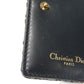 Dior Bifold Wallet Jaguar canvas Beige x black x navy Oblique jacquard Compact wallet