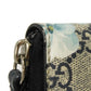 GUCCI Long Wallet Purse 408665 KU2HN 8499 canvas beige GG Supreme GG Blooms Zip Around Wallet