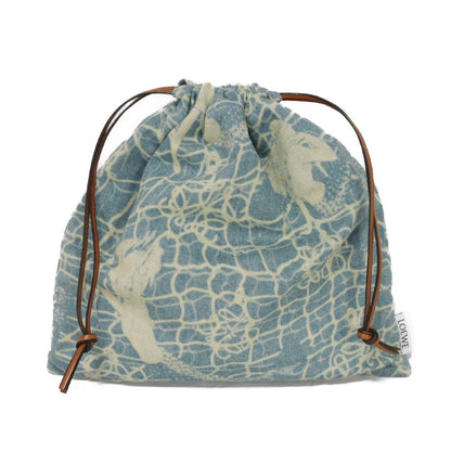 LOEWE Handbag C822057X20 denim Washed Indigo Paula's Ibiza Drawstring pouch