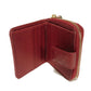 GUCCI Bifold Wallet 449395 BMJ1G 6420 Gucci Shima Leather (GG stamped) Red Micro GG Shima Guccissima Compact Zip Wallet