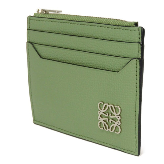 LOEWE Coin case C821R80X01 Pebble grain calfskin (embossed) Rosemary Anagram Square Zip Card Holder