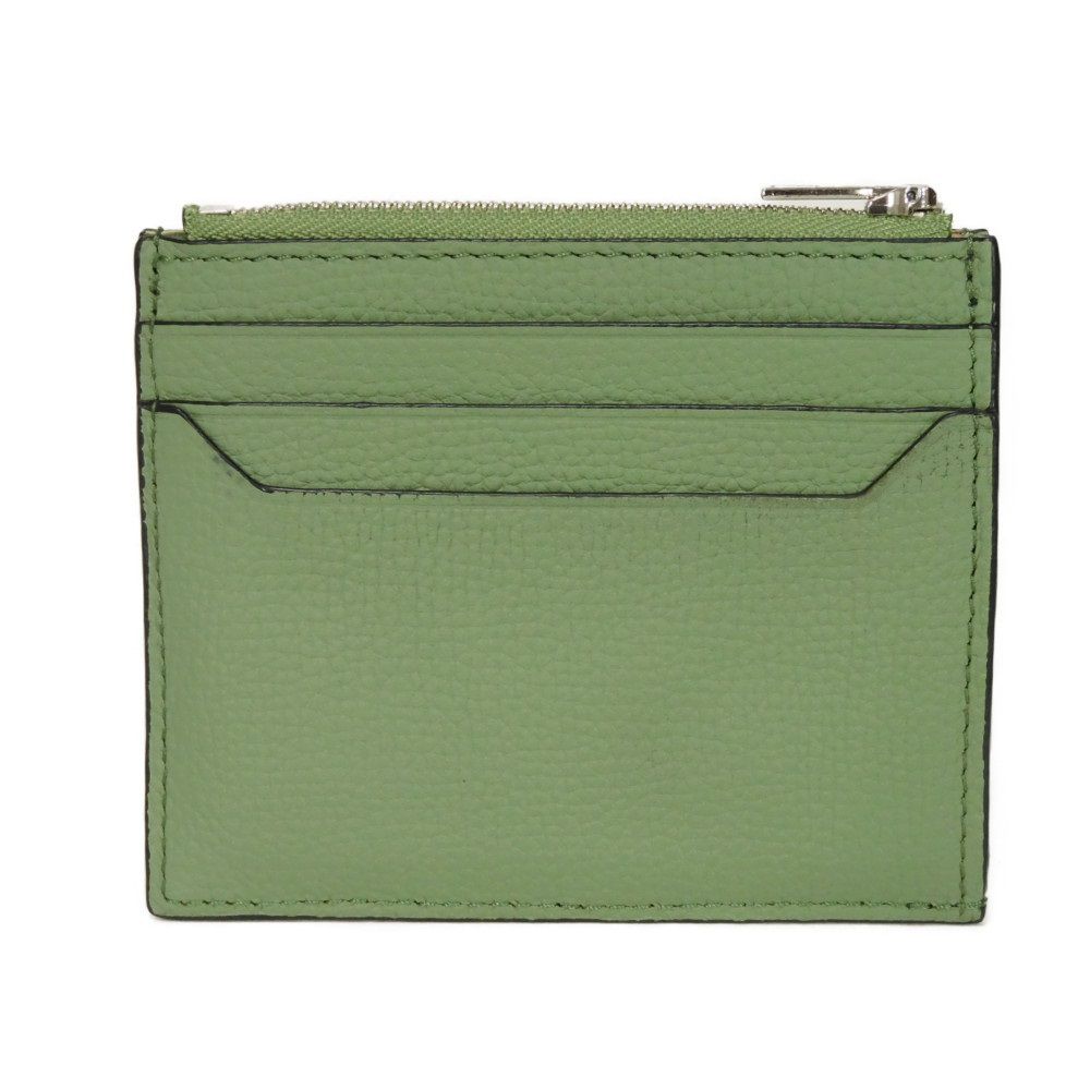 LOEWE Coin case C821R80X01 Pebble grain calfskin (embossed) Rosemary Anagram Square Zip Card Holder