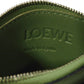 LOEWE Coin case C821R80X01 Pebble grain calfskin (embossed) Rosemary Anagram Square Zip Card Holder