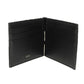 Dior Bifold Wallet 2ESBH069YSE_H03E Jacquard canvas x smooth calf leather black logo metal Oblique Jacquard Money Clip Wallet