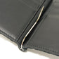 Dior Bifold Wallet 2ESBH069YSE_H03E Jacquard canvas x smooth calf leather black logo metal Oblique Jacquard Money Clip Wallet