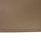 CELINE Bifold Wallet 10H263BRU.10PI Grained calfskin (embossed) x smooth calfskin pebble x mineral New logo Small strap wallet
