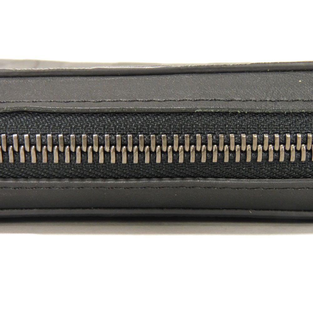 LOUIS VUITTON Long Wallet Purse N61254 Anfini Leather (Damie embossed) onyx Damier Anfini Zippy XL