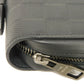 LOUIS VUITTON Long Wallet Purse N61254 Anfini Leather (Damie embossed) onyx Damier Anfini Zippy XL