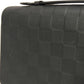 LOUIS VUITTON Long Wallet Purse N61254 Anfini Leather (Damie embossed) onyx Damier Anfini Zippy XL