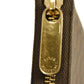 LOUIS VUITTON Long Wallet Purse N60003 Damier canvas x grain leather Ebene Damier Zippy Organizer