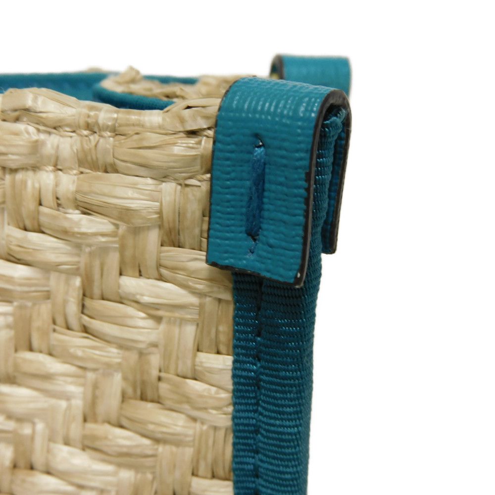 GUCCI Tote Bag 605831 straw natural logo ME MYSELF & I Tote