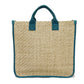 GUCCI Tote Bag 605831 straw natural logo ME MYSELF & I Tote