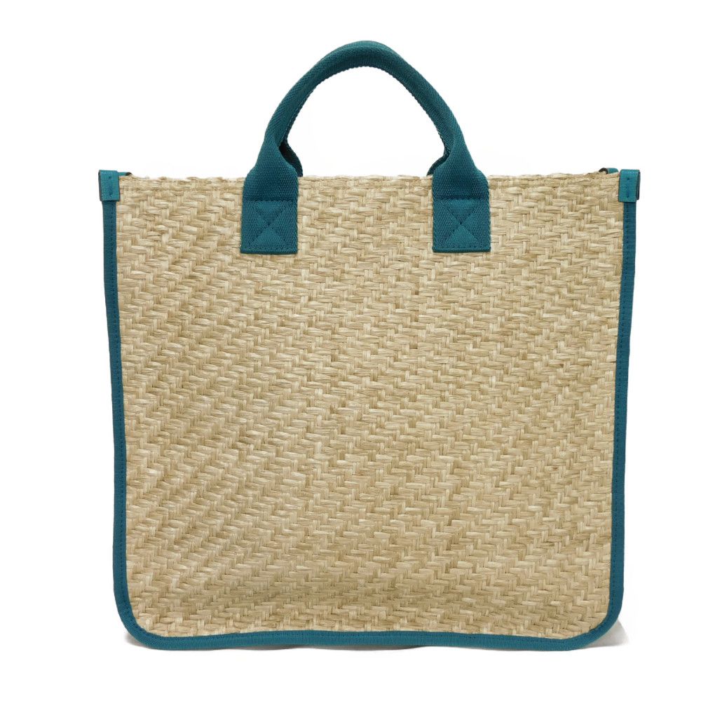 GUCCI Tote Bag 605831 straw natural logo ME MYSELF & I Tote