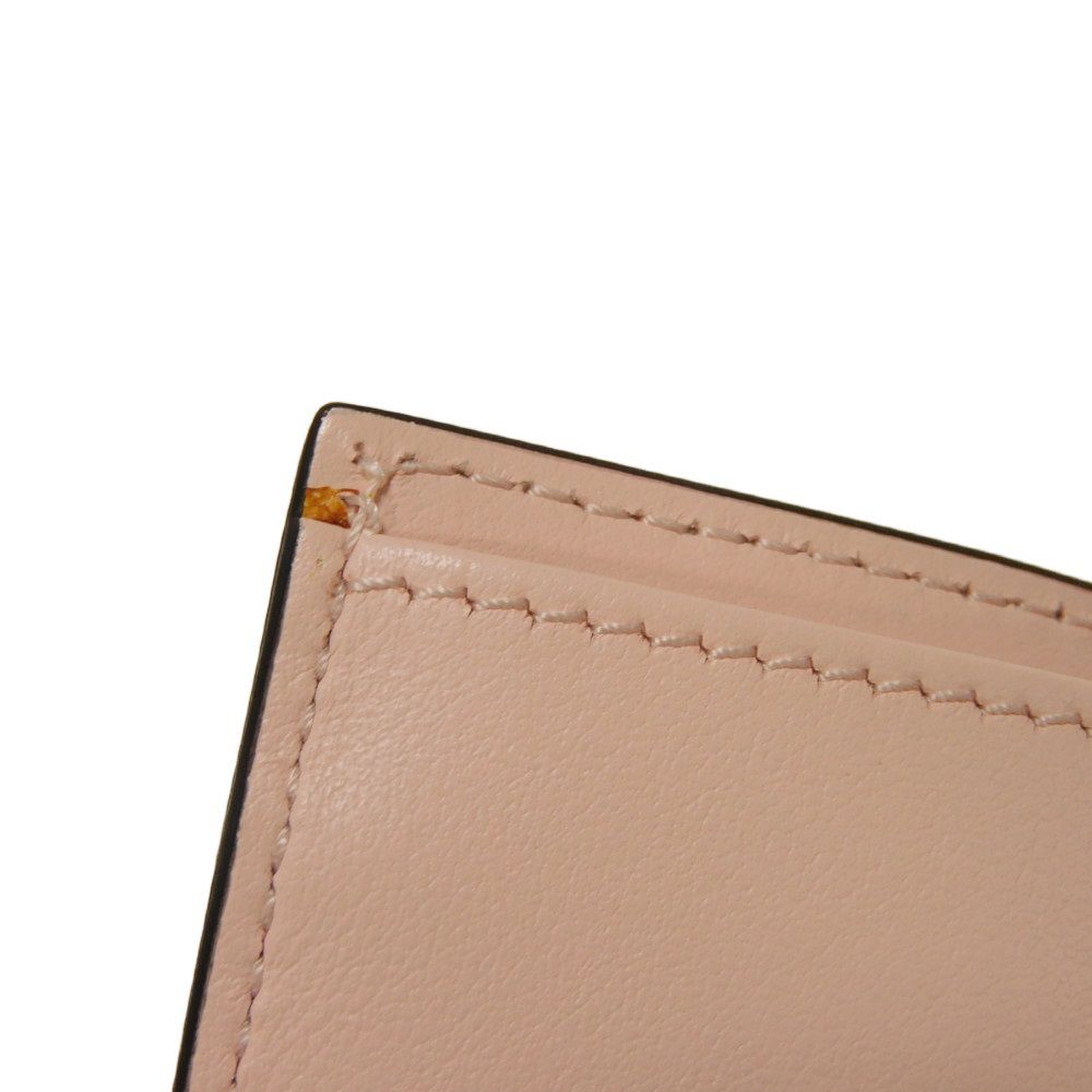 FENDI Tri-fold wallet 8M0395 3IF F13DP Smooth Calfskin Leather Confetto Monster Bag Bugs Micro trifold wallet