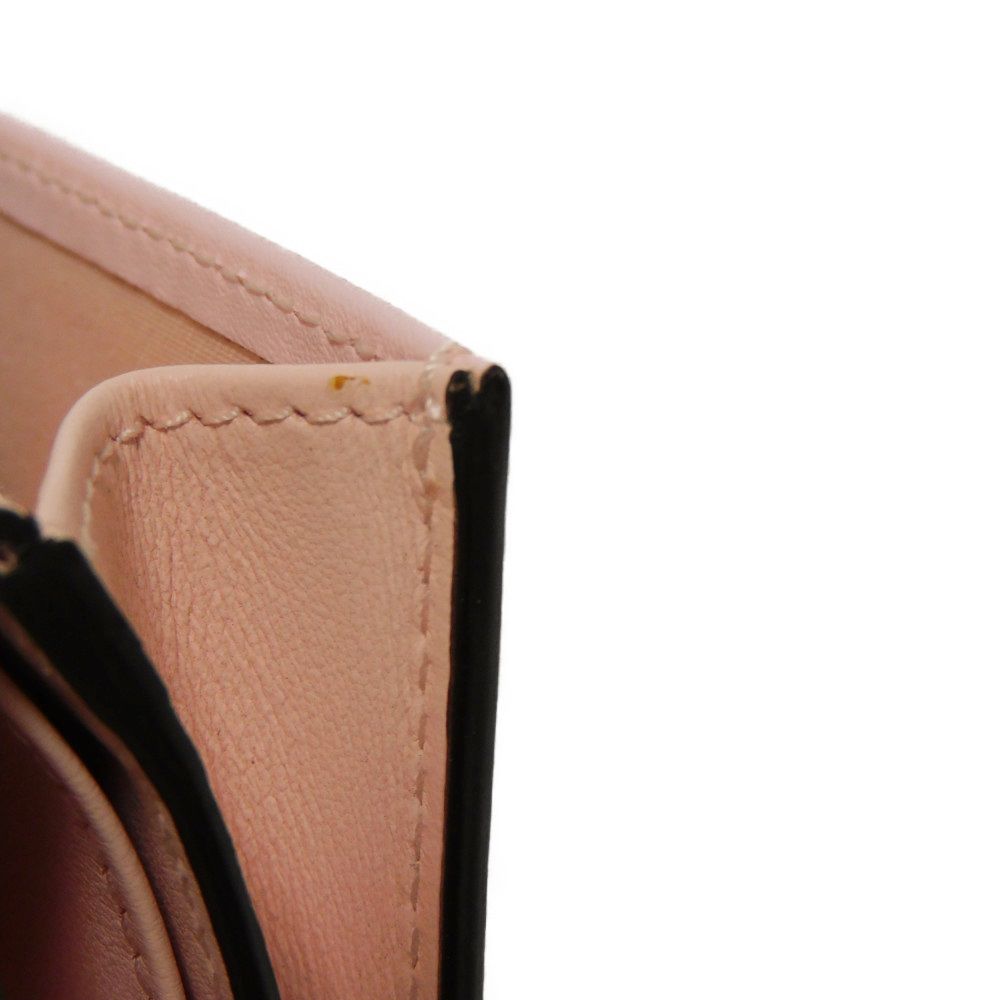 FENDI Tri-fold wallet 8M0395 3IF F13DP Smooth Calfskin Leather Confetto Monster Bag Bugs Micro trifold wallet