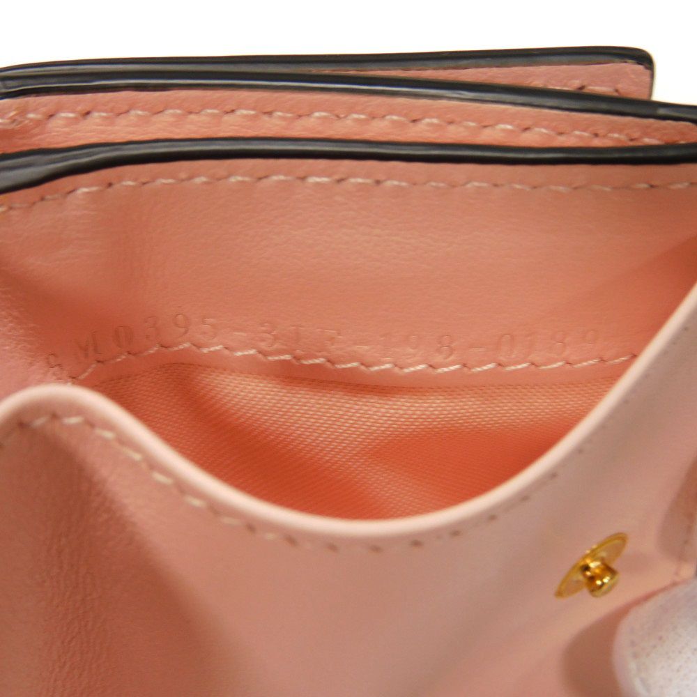 FENDI Tri-fold wallet 8M0395 3IF F13DP Smooth Calfskin Leather Confetto Monster Bag Bugs Micro trifold wallet