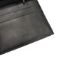 LOEWE Long Wallet Purse 101.79.978 textured calfskin black Anagram emboss Linen Long Horizontal Wallet