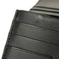 LOEWE Long Wallet Purse 101.79.978 textured calfskin black Anagram emboss Linen Long Horizontal Wallet