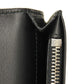 LOEWE Long Wallet Purse 101.79.978 textured calfskin black Anagram emboss Linen Long Horizontal Wallet