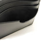 LOEWE Long Wallet Purse 101.79.978 textured calfskin black Anagram emboss Linen Long Horizontal Wallet