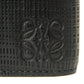 LOEWE Long Wallet Purse 101.79.978 textured calfskin black Anagram emboss Linen Long Horizontal Wallet