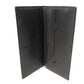 LOEWE Long Wallet Purse 101.79.978 textured calfskin black Anagram emboss Linen Long Horizontal Wallet