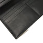 LOEWE Long Wallet Purse 101.79.978 textured calfskin black Anagram emboss Linen Long Horizontal Wallet
