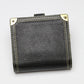 LOUIS VUITTON Bifold Wallet M91828 leather black Fastener Coin Pocket Suhari Compact zip mens(Unisex) Used Authentic